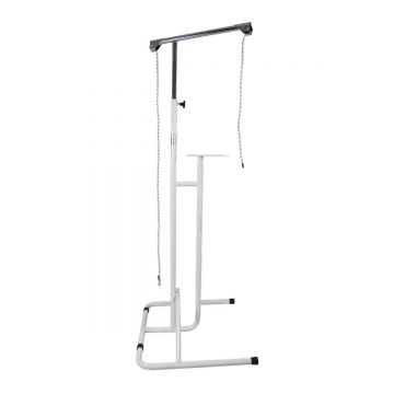 Suport tip brat pentru tractiuni cervicale si lombare, baza 62x62 cm, inaltime reglabila 150–225 cm, compatibil HC Alfatrac