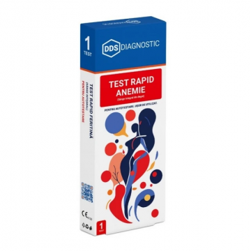 Test Rapid Feritina Autotestare, 1 bucata, DDS Diagnostic