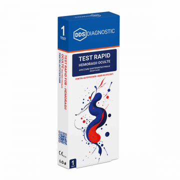 Test Rapid FOB Hemoragii oculte (materii fecale) Autotestare, 1 bucata, DDS Diagnostic