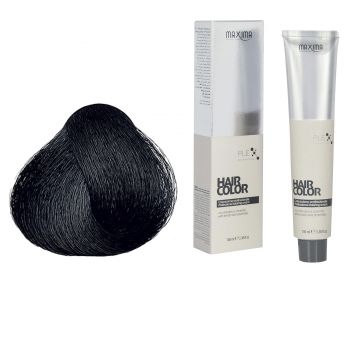 Vopsea profesionala de par, 1 Brunet, MAXIMA, 100ml