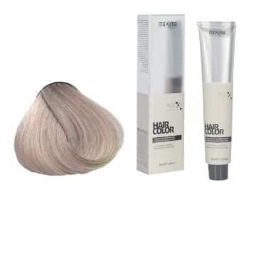 Vopsea profesionala de par, 10.7 Blond nisipiu deschis, MAXIMA, 100ml