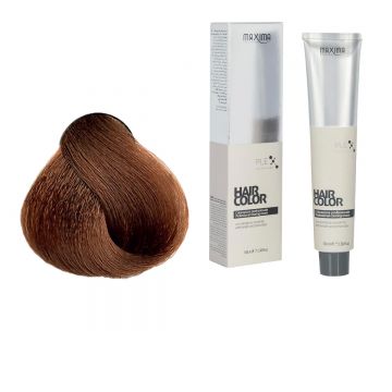 Vopsea profesionala de par, 7.83 Blond chihlimbar aurit, MAXIMA, 100ml