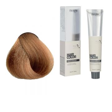 Vopsea profesionala de par, 8.33 Blond auriu deschis intens, MAXIMA, 100ml