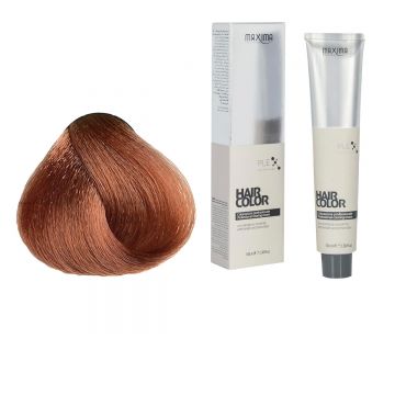 Vopsea profesionala de par, 8.4 Blond aramiu deschis, MAXIMA, 100ml