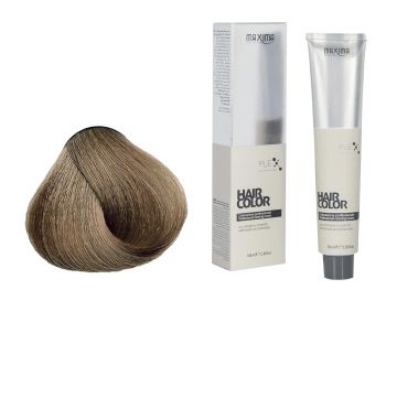 Vopsea profesionala de par, 8 Blond deschis, MAXIMA, 100ml