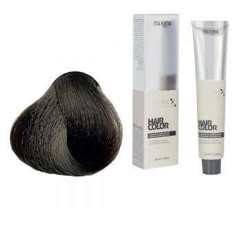 Vopsea profesionala de par Maxima, 5.0 Saten deschis intens, 100 ml