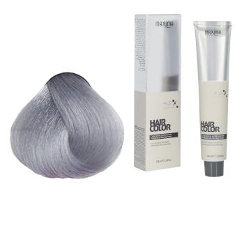 Vopsea profesionala de par, Mixton argintiu, MAXIMA, 100ml