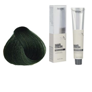 Vopsea profesionala de par, Mixton verde, MAXIMA, 100ml