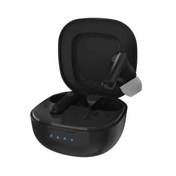 Aparate auditive digitale reincarcabile D22 Pro Black, procesor cu 16 canale, culoare negru