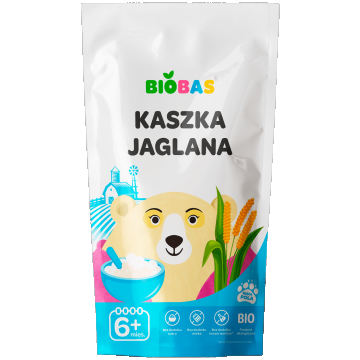 BioBas Bio terci de mei, fără zahăr adăugat, de la 6 luni, 200 g