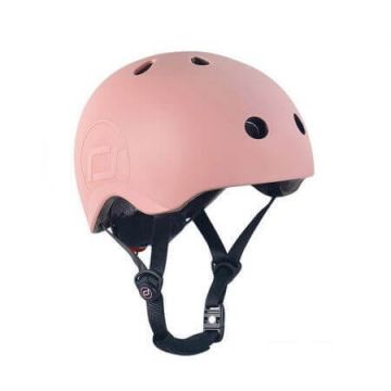 Casca de protectie pentru copii, marimea S / M, 3 ani+, Rose, Scoot & Ride