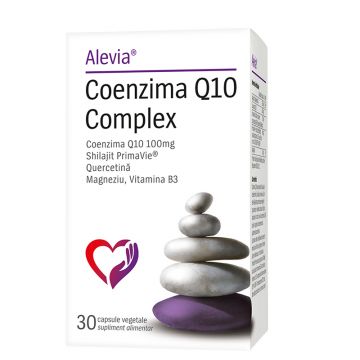 Coenzima Q10 Complex, 30 capsule, Alevia