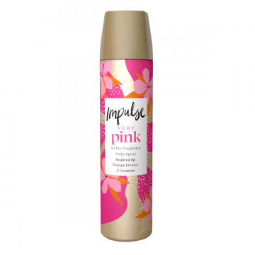 Deodorant Spray Very Pink, 75ml, Impulse