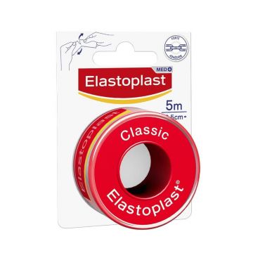 Elastoplast First Aid Bandă adezivă pentru fixarea bandajelor și tifonului Sparadrap Classic