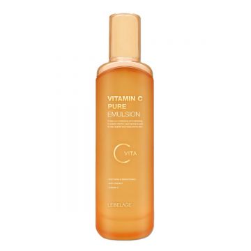 Emulsie pentru fata si gat cu Vitamina C si Acid Tranexamic, 120ml, Lebelage