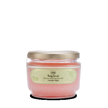 Exfoliant pentru corp Lavanda Mere, 320g, Sabon