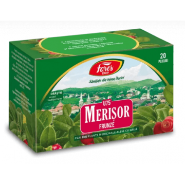 Fares Ceai Merisor frunze U75 20 plicuri
