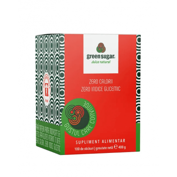 Green sugar x 100 stikuri Laboratoarele Remedia