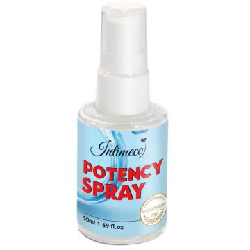 Intimeco Potency Spray Loțiune intimă pentru bărbați pentru îmbunătățirea potenței, 50 ml
