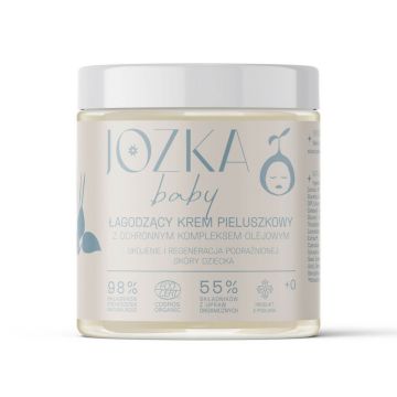 Jozka Baby Cremă calmantă pentru scutece cu complex de uleiuri, 125 ml