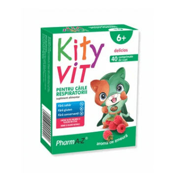 Kitvyt cai respiratorii aroma de zmeura  40 tb. mast. Pharm A-Z