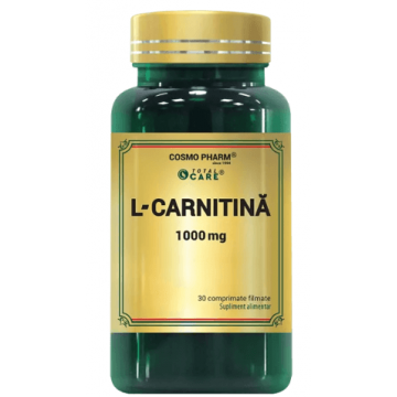 L - carnitina 1000mg  30 compr.film. Cosmo Pharm