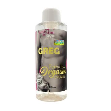 Love Stim Greg Female Orgasm Cream Gel de orgasm pentru femei, 150ml