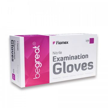 Manusi nitril albastre BeGreat XS, S, M, L