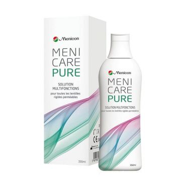 Menicon MeniCare Pure Soluție multifuncțională pentru lentile rigide permeabile 250ML