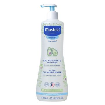 Mustela Apă de curățare fără clătire Piele normală 750ml