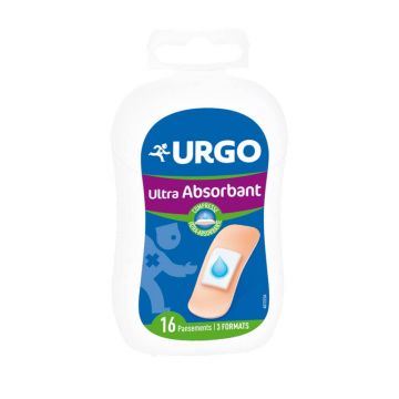 Pansamente Urgo Ultra Absorb + x16