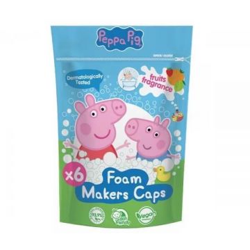Peppa Pig spumă de baie, 6x16g