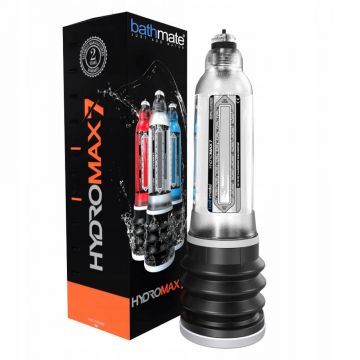 Pompă de apă pentru mărirea penisului Bathmate HydroMax7 Crystal Clear