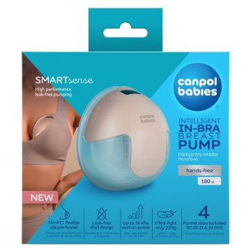 Pompa de san electrica Hands Free SmartSense 20/115, 1 bucata, Canpol babies