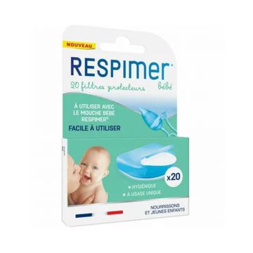 Respimer Filtre de protecție pentru muștele copiilor Nourrissons et jeunes enfants x20