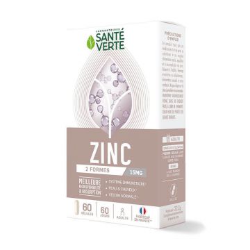 Sante Verte ZINC 15 mg 60 capsule