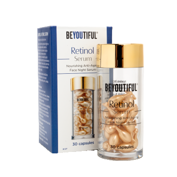 Ser pentru fata cu retinol, 30 capsule, Beyoutiful