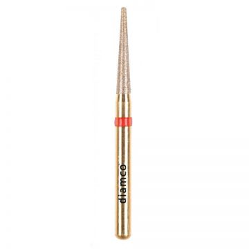 Set 5+1 Freze diamantate fine pentru finisare, aliaj rodium-platina - C11F