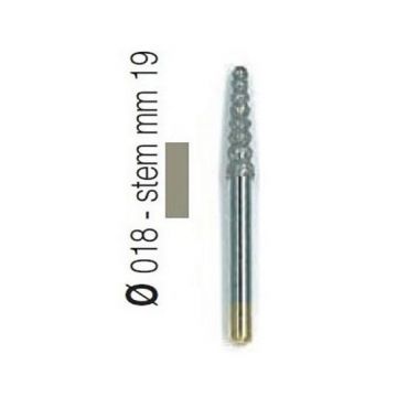 Set 5+1 Freze diamantate forma tornado, aliaj rodium-platina - T3