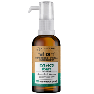 Simple Day D3 + K2 Forte, picături, 30 ml