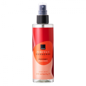 Spray de corp parfumat Perfect Nonsense Peppery Peaches, 200ml, Avon