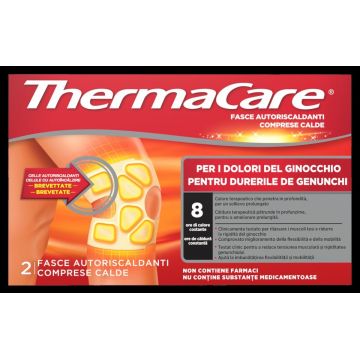 Thermacare comprese calde pentru genunchi 8 ore 2 buc