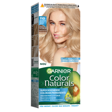 Vopsea de par permanenta Color Naturals  110 Blond Super Deschis Natural, 112ml, Garnier