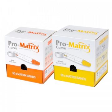 Cutie 50 matrici ProMatrix Estetic Mix galbene sau portocalii