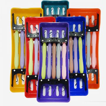 Kit Instrumente modelare compozit din titan cu partea activa albastra