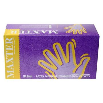 Manusi Consultatie Latex Nepudrate, cutie 100 buc. Maxter M, L