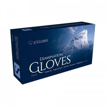 Manusi Consultatie Nitril Exclusive Iceblue M