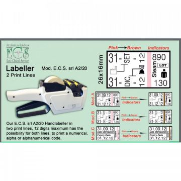 Marcator etichete sterilizare