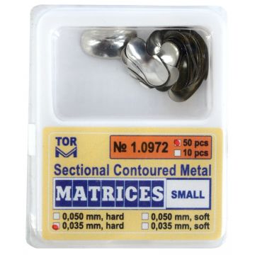 Matrici metalice sectionale 0.035mm cu bordura - 50 bucati TorVM