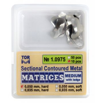 Matrici metalice sectionale Medium cu bordura - 10 bucati TorVM